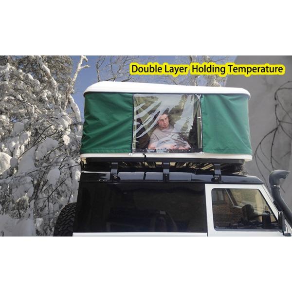 Canvas Car Roof Top Tent with Solar Panel Energy Customizable Options
