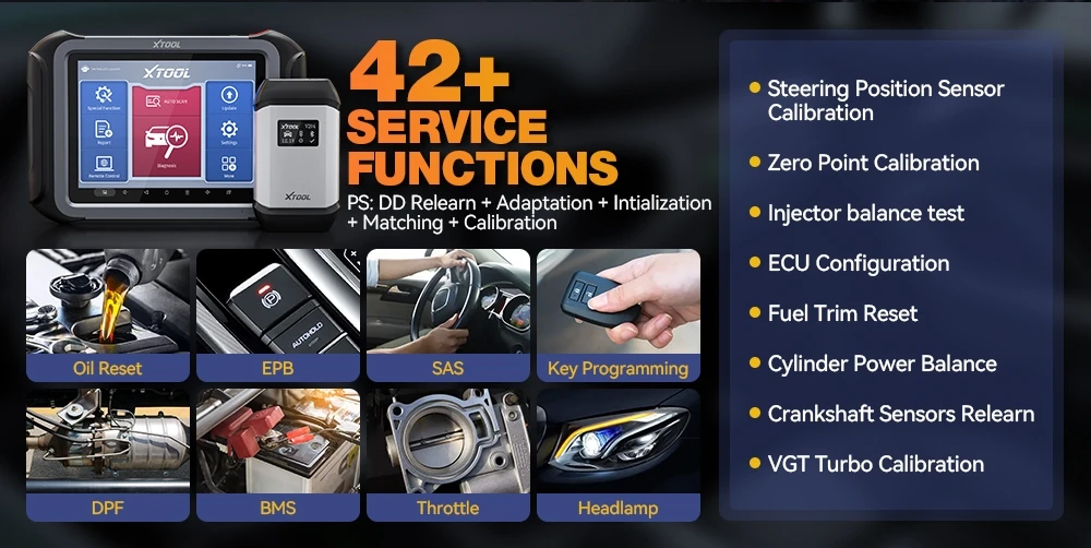 Новейшие XTOOL D9S Pro Автомобильные диагностические инструменты с топологической картой XTOOL D9 Pro DoIP D9PRO Ключевое программирование ECU Кодирование 42