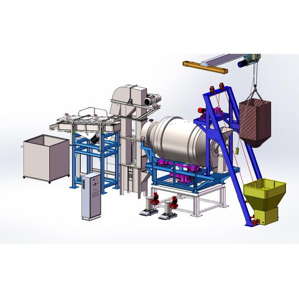 Low Investment Detergent Base Powder Post Addition Line / Base Powder Mixing Machine