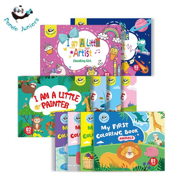 Art Enlightenment Doodle Toddlers Coloring Book For 4 Year Old ASTM F963-17