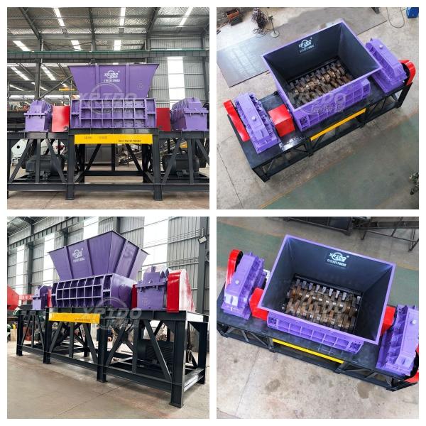 Home Appliance Textile Waste Shredder Wooden Wardrobe Furniture Crusher Wood Pallet Recycling Machine