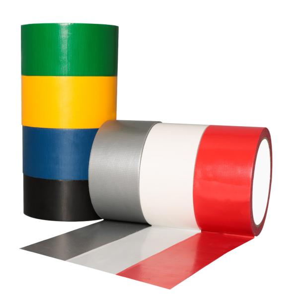 Single Sided Waterproof Textile Duct Tape Fiber Cloth Tape Resists Up To 200°F Cloth Gaffer Tape