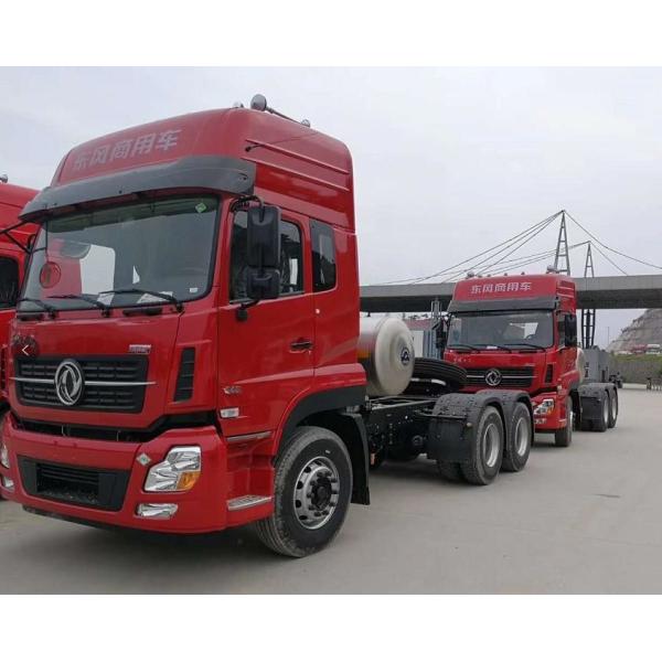 Dongfeng EURO V Used Tractor Truck 7560×2500×3030mm LNG/CNG Fuel Type