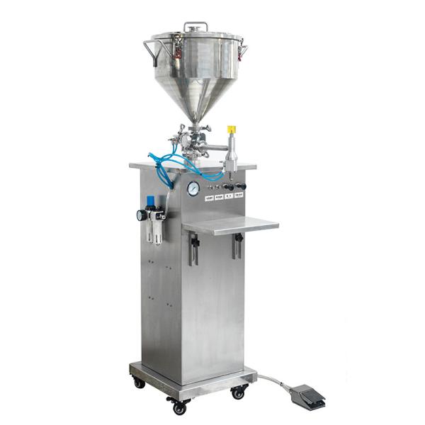 Máquina de enchimento líquida da seringa descartável dos cosméticos com semi automático