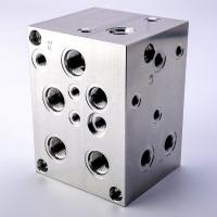 Aluminum Cast Ductile Iron Steel Hydraulic Manifold Block Throttle Flow Control Valve