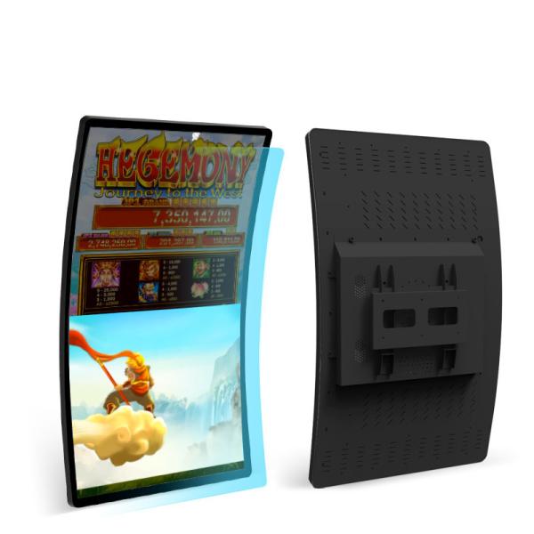 43 Inch 4K Touch Screen Curved Gaming Monitor with 400cd/m2, 1300:1 Contrast Ratio