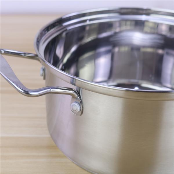 Подгонянный Cookware 18cm 20cm 26cm установил нержавеющую сталь 201