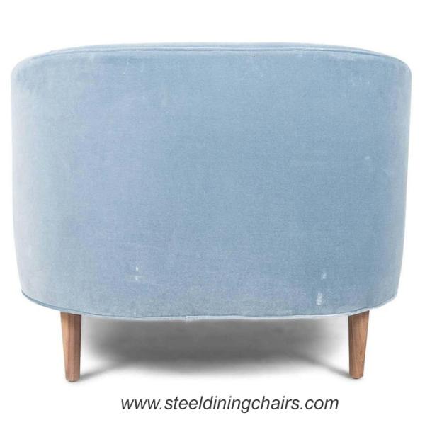 American Leisure Sitting Room Clothing 78cm 70cm Velvet 1 Seater Sofa Chair