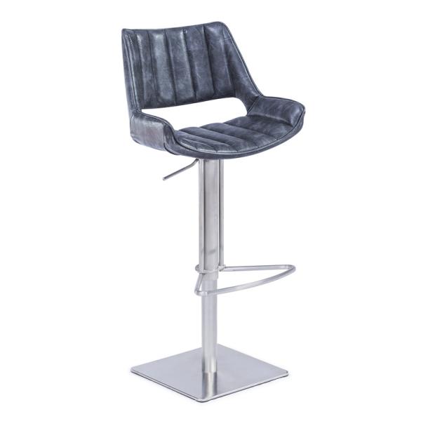 201 Brushed Stainless Steel Frame 76cm High Counter Stool