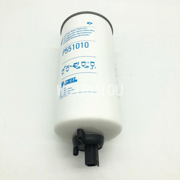 Diesel Engine Parts 4.22 Inch Fuel Filter Water Separator Spin On P550900 P551010