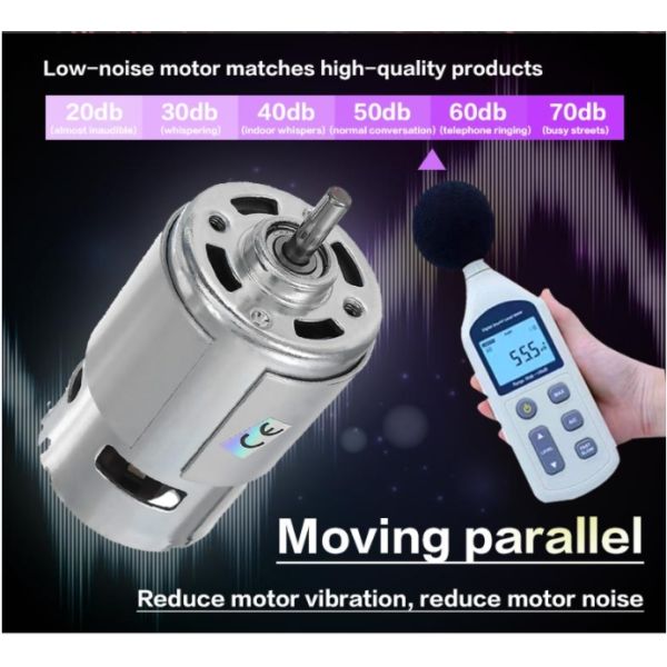 High Speed High Torque High Power DC Electric Motors 3000-22000RPM DC 3-24V 555 Motor