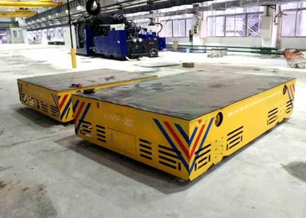 Precast concrete factory use mold cart for heacy material transporting from bay to bay