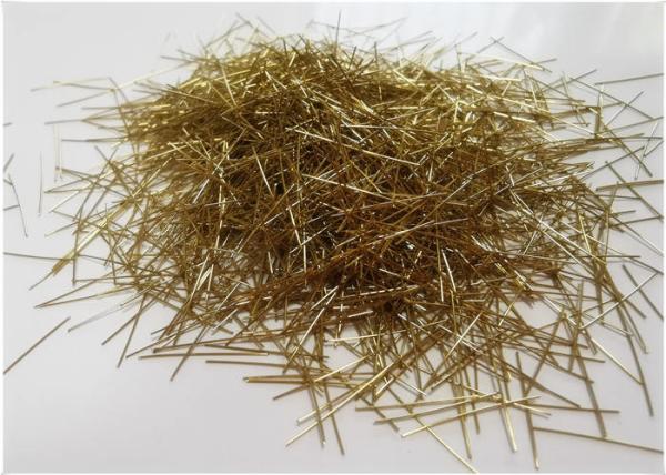6mm 13mm 20mm Length Micro Steel Fiber Rate Copper Surface Concrete Use