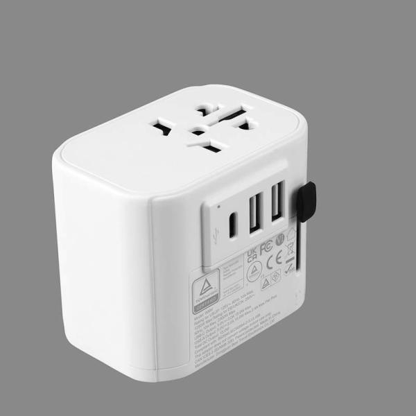 All In One Portable Universal Travel Adapter International Wall Charger AC Outlet Plugs