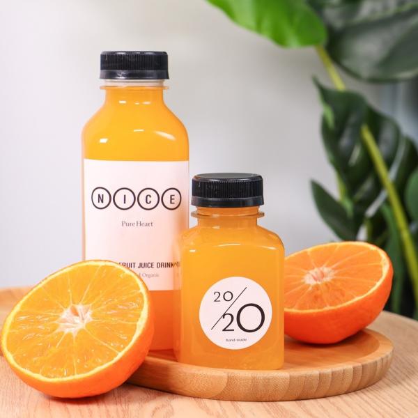 250ml 300ml Clear Plastic Bottles For Juices Beverage Square Shape
