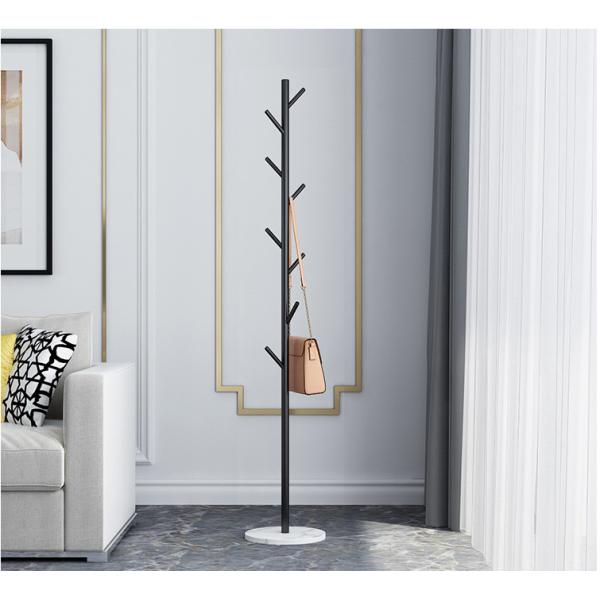 Metal L32cm Floor Standing Clothes Rack Corrosion Resistant