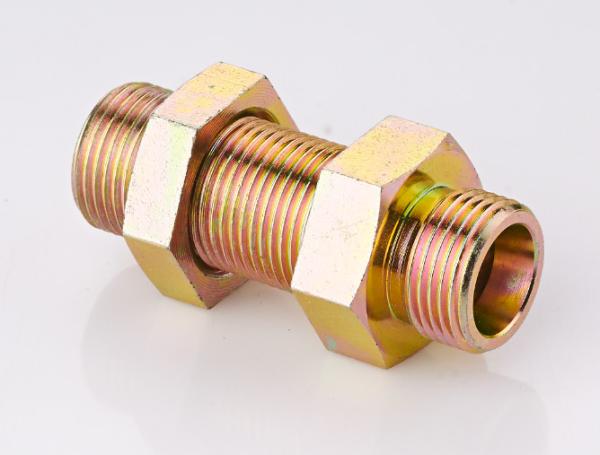 Stainless Steel DIN Hydraulic Fittings , Din 2353 Fittings Nipple Type