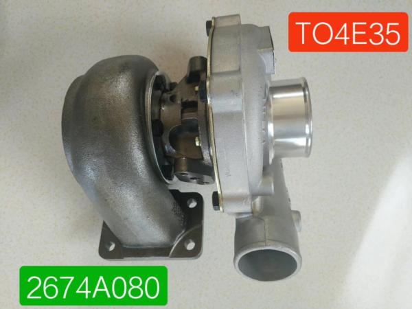TO4E35 Turbo Excavator Machine Parts Perkins Turbocharger 2674A080 452077-5004S