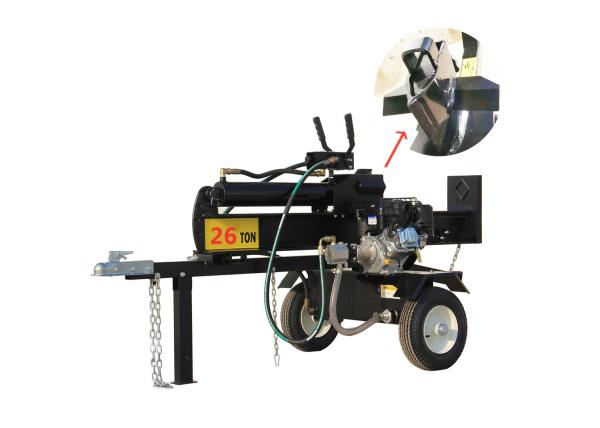 22 diviseur hydraulique de bois de chauffage de la longueur 6.5HP de Ton Log Wood Splitter 600mm