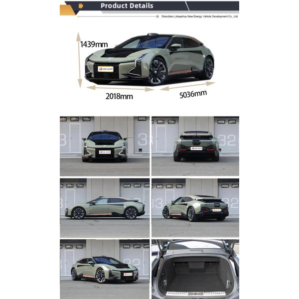 Introducing Hiphi Z Tech Chinese Electric Car with 4 Doors 5 Seats and 3 Box Design