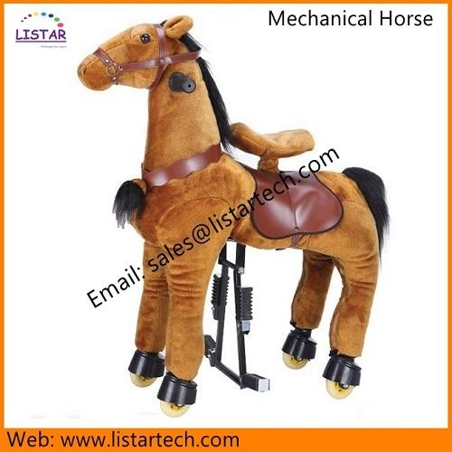 Children Riding Horse Toys, Mechanical Horse Toys, Riding Horse for Kids, Action Pony
