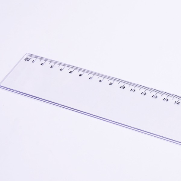 good quality 30cm clear plastic ruler