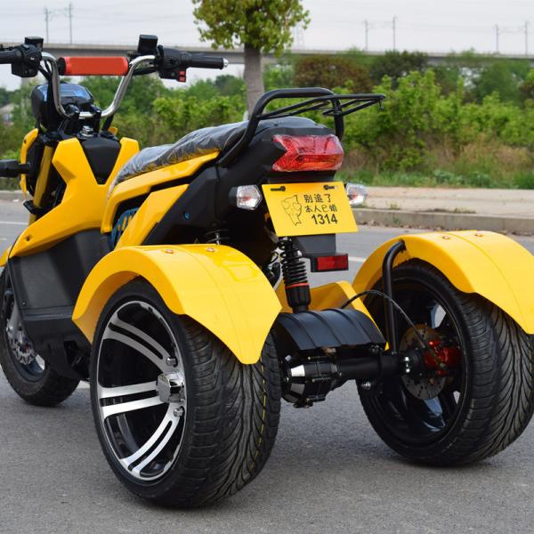 All Tube Type Controller Double Seat Adult Electric Tricycle for Elder/Three Fat Wheel Electric Bicycle