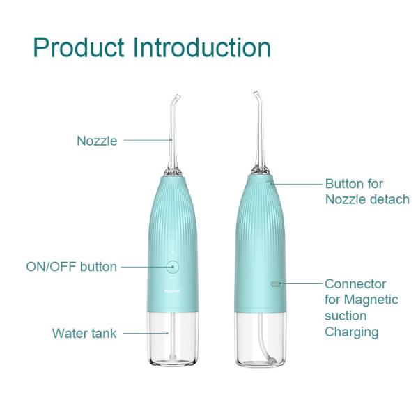 OEM IPX7 Waterproof Nicefeel Oral Irrigator With 1500mAh Lithium Battery