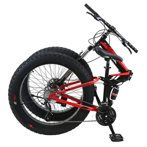 Steel Frame 26inch Folding Bike 21/24/27/30 Speed Disc Brake Foldable Cycle For Adult 29
