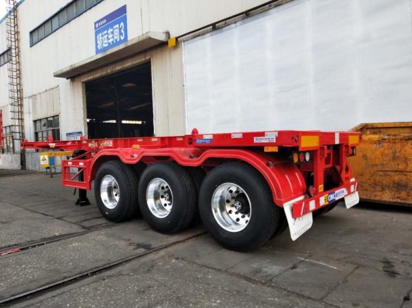 CIMC Quality Vehicle Products Steel Material Skeleton Semi-Trailer