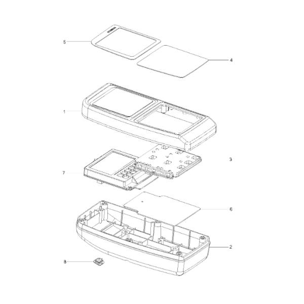 21N835300 Switch Decal HYUNDAI Excavator Spare Parts For R110-7A R140LC-7