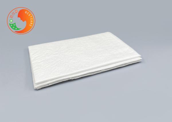 Foldable Biodegradable Paper Bibs For Adults Disposable Clothing Protector OEM