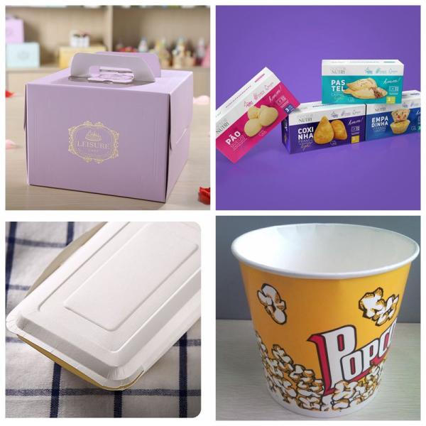 Нефлуоресцентная белая пищевая карточка с односторонним покрытием для твердой пищевой упаковки