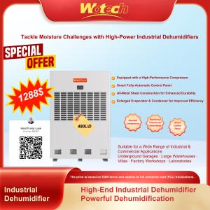 Limited Special Offer for 480L/Day Industrial Dehumidifier Fast Water Removal