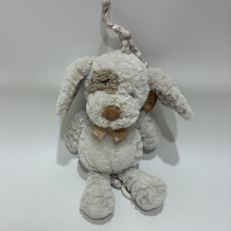 Custom Plush Rabbit Infant Music Box Soft Baby Sleep Soother Plush Toy