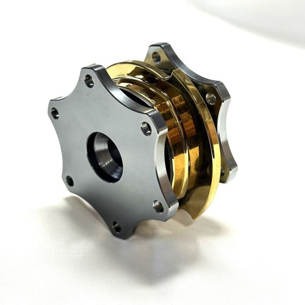 Custom CNC Machined Steering Quick Release Wheel Car With D Lock System 70mm