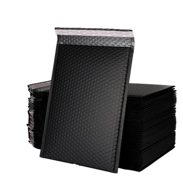 CTCX Padded Poly Bubble Mailers Bulk Black Packing Envelopes Bubble Mailling Bags Poly Black Bubble Mailer Envelope Bag