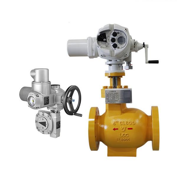 Customized Electric Stainless Steel Axial Flow Valve Industrial Electric Control Valve