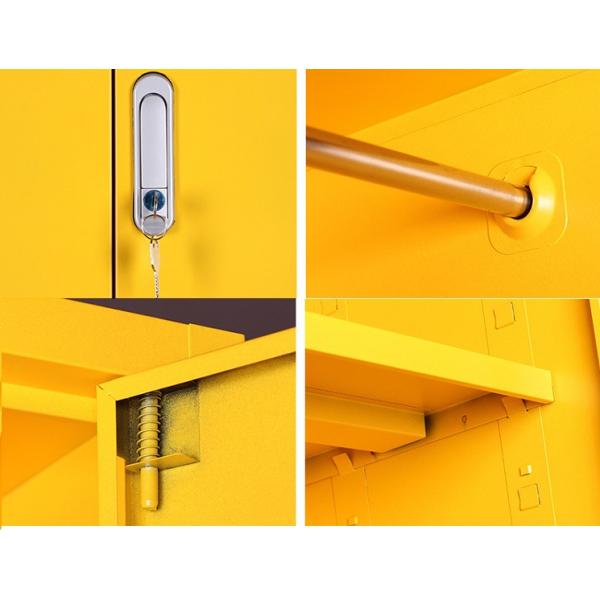 Огнеупорные личные шкафы оборудования Protetive для фабрик