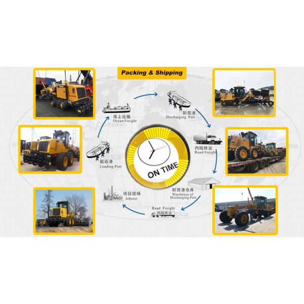 Road Construction Grader , Road Construction Equipment Energy Saving