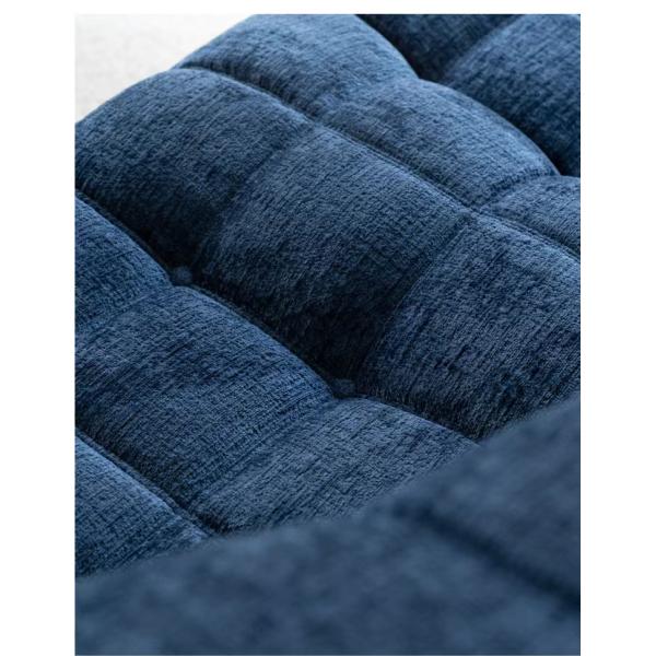 Classic Fashionable Waffle Fabric Sofa Hotel Retro Snuggle Chair