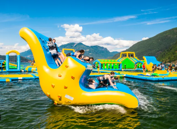 Factory Hot Selling Inflatable Aqua Park outdoor Floating Play Adventure Games floating Inflatable Water Park for Sale