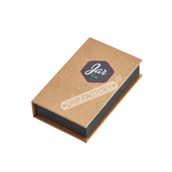 Boîte cadeau magnétique Kraft écologique Boîte à couvercle magnétique durable