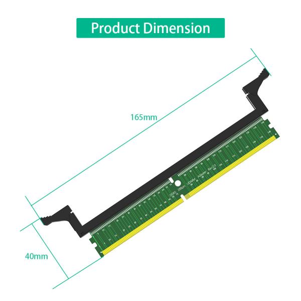 Carte de protection de test de mémoire PCIe U-DIMM 288Pin Adaptateur DDR5