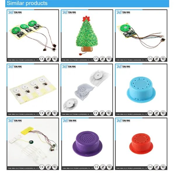 Waterproof Pillar Shaped Sound Module Musical Box with Customizable Sound Duration and Replaceable Battery