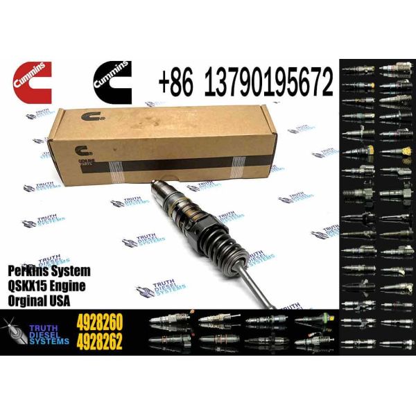 Durable Fuel Injector Assembly 4928260 for Cummins Engine QSKX15 Series