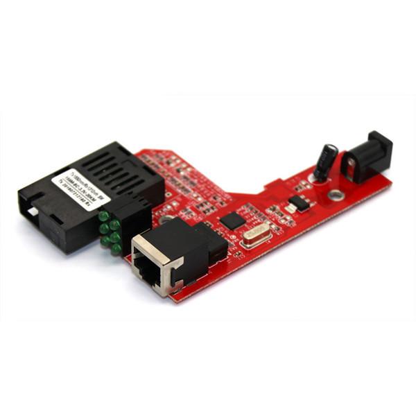 1x9 Fiber Optic Transceiver 1.25G Bidi SC ST  For Giga Media Converter