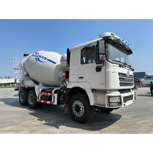 Shacman Industrial Mixing Truck 15 Cbm For Mixing Batch Plant Truck