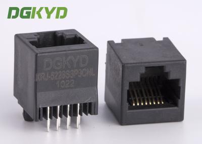 Unshielded 180 Degrees Top Insertion RJ45 Keystone Jack 8p8c Ethernet Socket