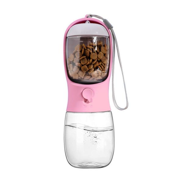 NO Time Setting Sustainable Outdoor Pet Water Bottle for Traveling Pets
